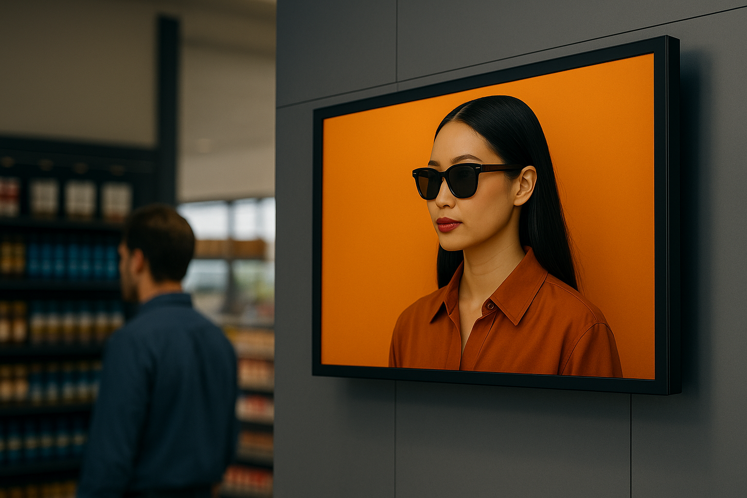 Hero image - digital billboard in use